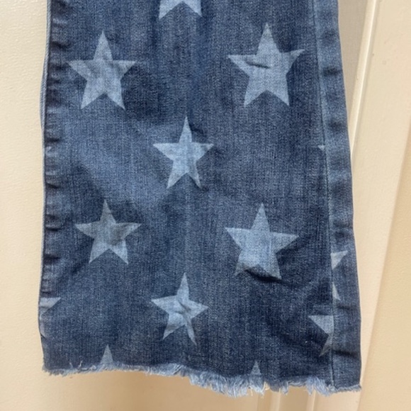 YMI Star Flare High Rise Distressed Jeans EUC - Picture 6 of 8